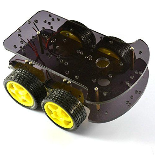 ILS. - 4wd Double-Level car Frame Smart Drive Wheels 4 k-002 for Arduino