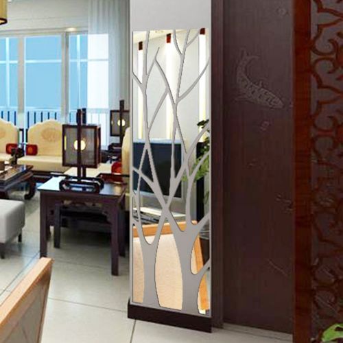  ILXHD iLXHD DIY Modern Mirror Style Removable Decal Art Mural Wall Sticker Home Room Decor
