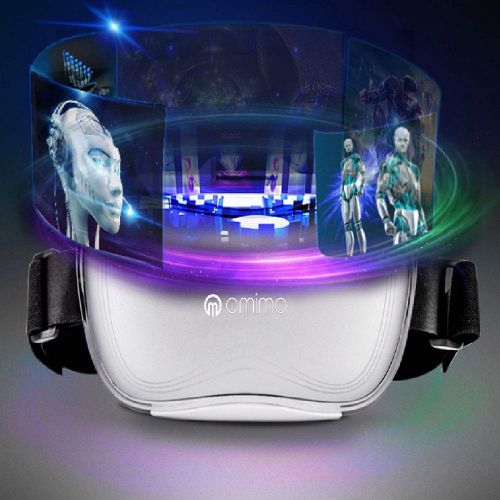  ILYO Virtual Reality Headset, Virtual Reality Box, All-in-one Panoramic Game Video Movie 3D Glasses Smart Head-Mounted Virtual Reality Vr Glasses