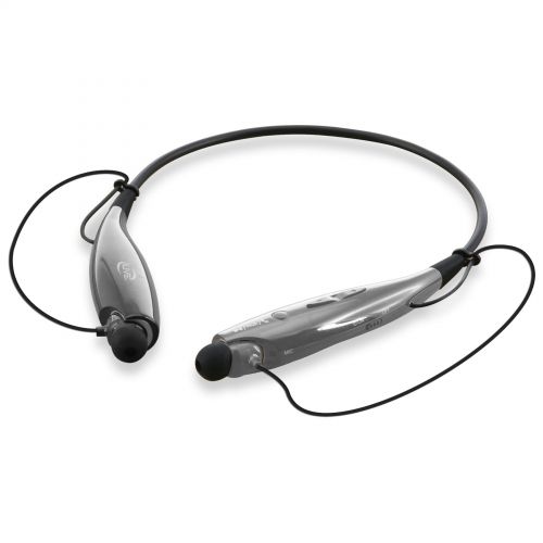  ILive iLive IAEB25B Bluetooth Stereo Headset with Neckband Design, Black