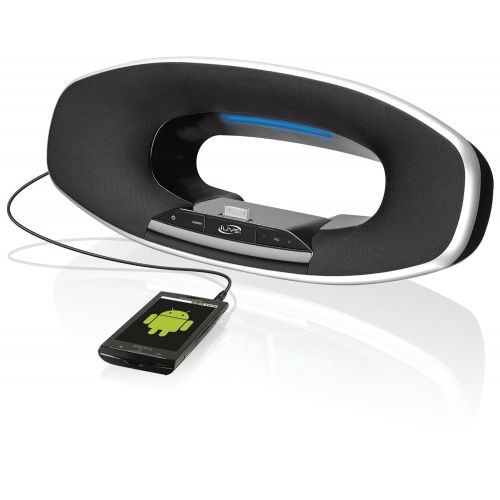  [아마존베스트]ILive iLive Play and Charge Speaker Dock for iPad/iPhone/iPod - Black