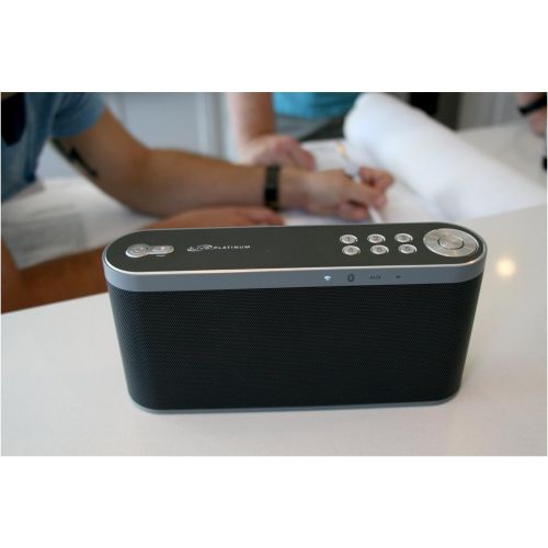 보스 ILive iLive (ISWF576B) Wireless Multi-Room Wi-Fi Speaker, Rechargeable Lithium Ion Battery, Black