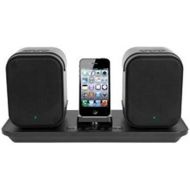 ILive iLive Wireless Speaker Syst with 30-Pin BT Adapter, Black