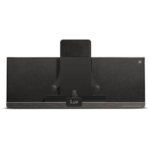  ILuv iLuv iMM377BLK MobiAir Bluetooth Stereo Speaker Dock for Smartphones with Micro-USB Charging, Black