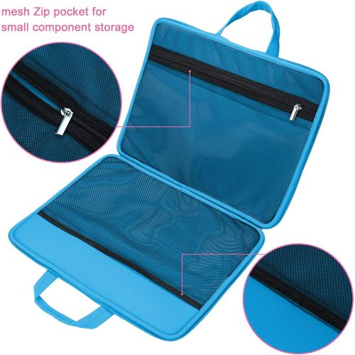  [아마존베스트]Protective Case for A4 Light Box,IMAGE Carrying Bag Travel Storage Case Pouch Cover with Pockets, for A4 Tracing LED Light Pad Coloring Board & Laptop, Notebook, Most Tracing Light