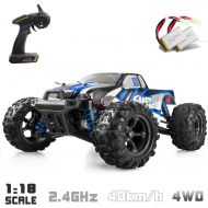 IMDEN Remote Control Car, Terrain RC Cars, Electric Remote Control Off Road Monster Truck, 1:18 Scale 2.4Ghz Radio 4WD Fast 30+ MPH RC Car, with 2 Rechargeable Batteries