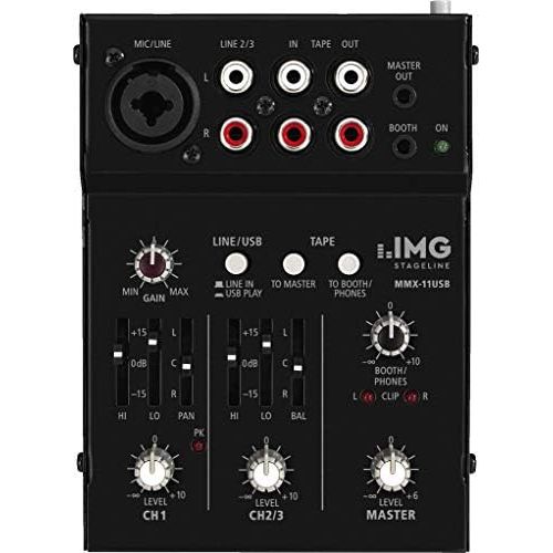  [아마존베스트]IMG Stageline MMX-11USB Small Format Mixer USB