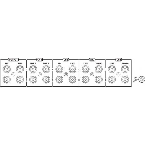  [아마존베스트]IMG Stageline MPX-622/SW stereo audio mixer especially for the ELA and DJ sector.