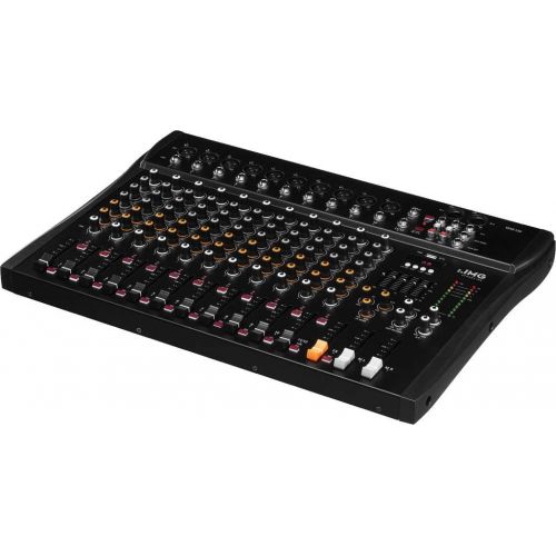  [아마존베스트]IMG Stageline MXR-120 12-Channel Audio Mixer with Integrated MP3 Player and Bluetooth Receiver - Black