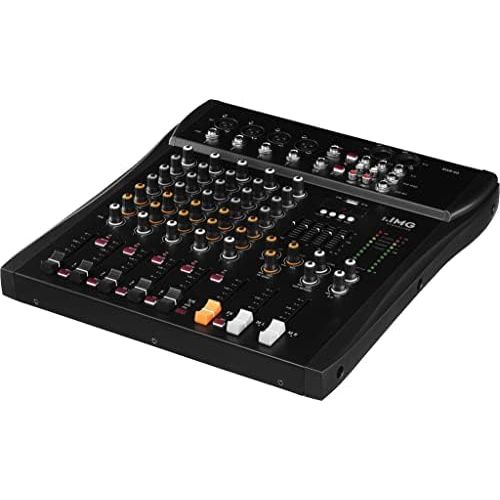  [아마존베스트]IMG Stageline MXR-60 6-Channel Audio Mixer with Integrated MP3 Player and Bluetooth Receiver - Black