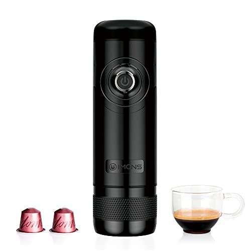  IMONS Portable Espresso Maker,Fast-Charging Travel Coffee Maker Portable Electric Espresso Machine suit for Travel, Outdoor, Home and Office