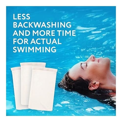  IMPRESA 20-Pack of Pool Skimmer Socks - Excellent Savers for Pool Baskets and Skimmers - Ideal for Inground or Above Ground Pools - Filters Debris and Other Small Particles