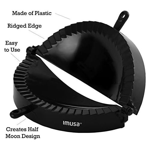  IMUSA USA IMU-71006W Jumbo Empanada Maker, Black by Imusa