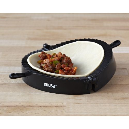  IMUSA USA IMU-71006W Jumbo Empanada Maker, Black by Imusa