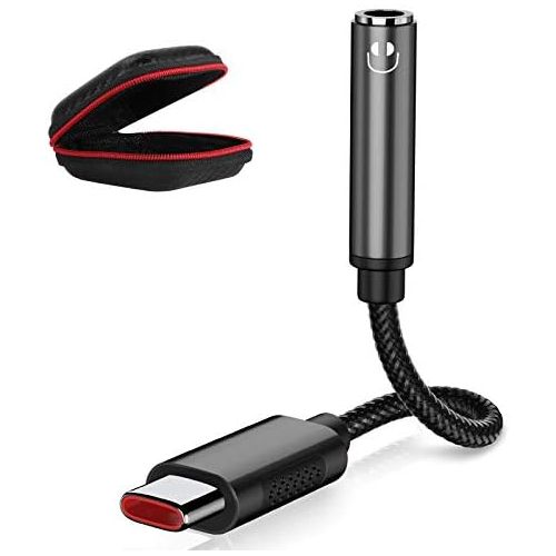  [아마존베스트]USB C Kopfhoerer Adapter Aux, iMangoo USB C auf 3.5mm Klinke Adapter Jack Audio fuer Samsung S20 FE, Typ C Aux Adapter zu Kopfhoerer Audio fuer OnePlus Nord 8T 8 8Pro 7T Galaxy S20 Ult