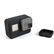 iMusk Soft Silikon Kameratasche Cover Protector fuer Gopro Hero 5 Schwarz Gopro 6 Sport & Action Digitalkamera Taschen Case Zubehoer