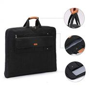 IN. iN. Nylon Foldable Travel Garment Bag Suit Travel Bag Carry On Suit Bag Built Hook Multiple Pockets