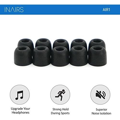  [아마존베스트]Inairs air memory foam - foam tips, l