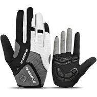 INBIKE 5mm Gel Padded Touch Screen Cycling Gloves MTB DH Road Glove Full Finger for Men Women