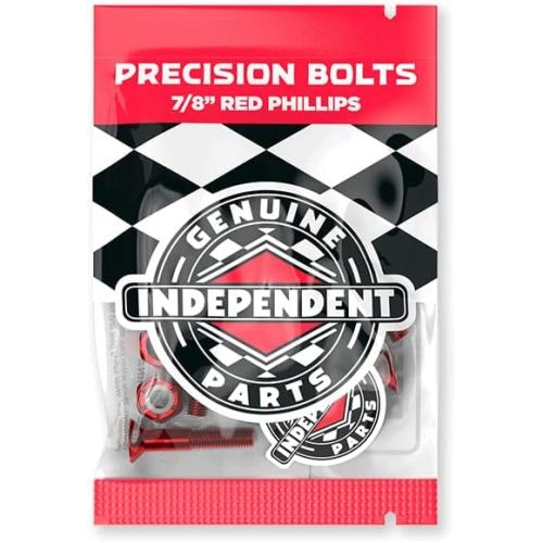  INDEPENDENT Skateboard Hardware 1 Phillips Black/Gold 8 Nuts and Mounting Bolts