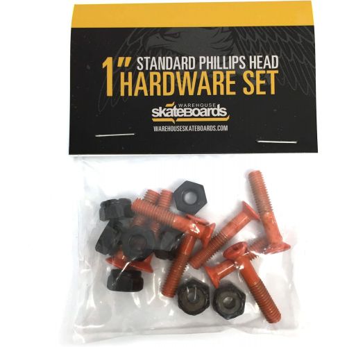  Independent Stage 11-144mm Standard Silver Skateboard Trucks - 5.67 Hanger 8.25 Axle with 1 Agent Orange Hardware - Bundle of 2 Items