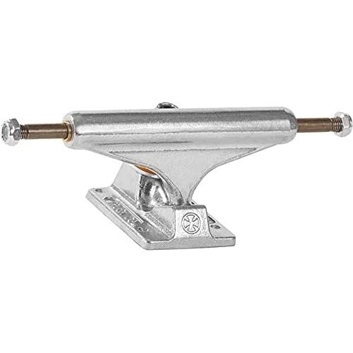  Independent Stage 11-144mm Standard Silver Skateboard Trucks - 5.67 Hanger 8.25 Axle with 1 Gangsta Gold Hardware - Bundle of 2 Items