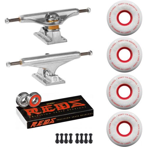  INDEPENDENT Trucks Ricta Skateboard 86a Clouds Wheels Package Bones Reds Bearings