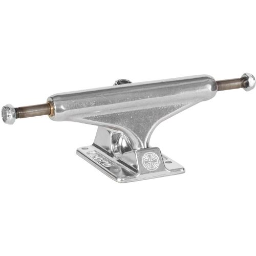  INDEPENDENT Stage 11-129mm Forged Hollow Standard Silver Skateboard Trucks - 5.0 Hanger 7.6 Axle with 1 Black Hardware