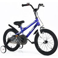 INFANS Kids Bike 14 16 Inch with 95% Assembled, Adjustable Seat, Balance or Training Wheels, Coaster Brake, Toddler Children Bicycle for 4 to 8 Years Old Boys Girls