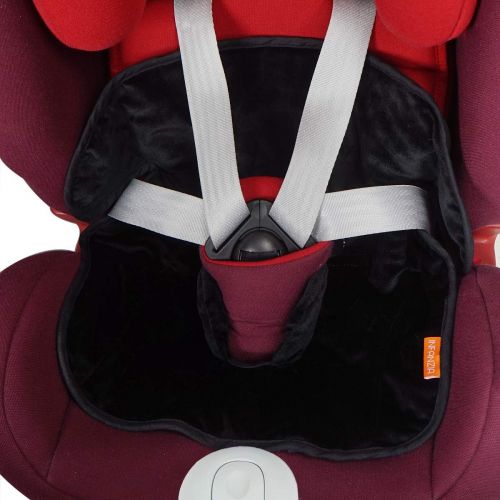  [아마존베스트]INFANZIA Piddle Pad Car Seat Protector - Car Seat Saver Waterproof Liner for Potty Training Toddlers, Leak Free Pad, Machine Washable, Black