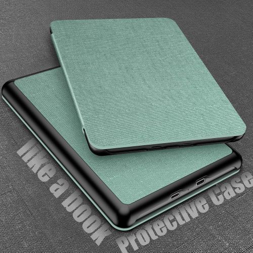  [아마존베스트]INFILAND Kindle 10th Gen 2019 Case, Shell Case Cover Auto Wake/Sleep Compatible with All-New Kindle 10th Generation 2019 Release Only, Mint Green