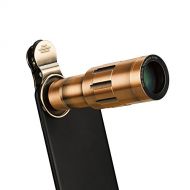 INKER Phone Lens 20X Zoom Telephoto Lens with Universal Clip and Mini Flexible Tripod for iPhone Samsung and Most Smartphones