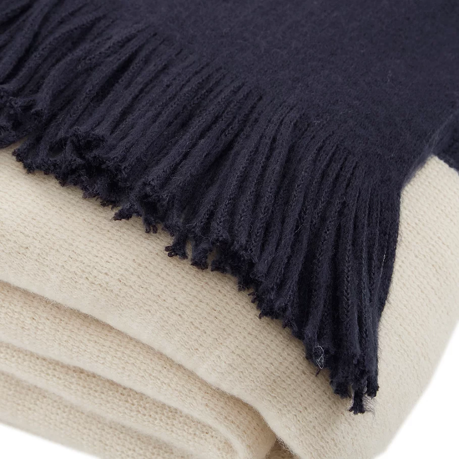  INK+IVY Stockholm Color Block Throw