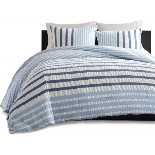  Ink+Ivy INK+IVY II10-048 Sutton Comforter Set, King, Blue