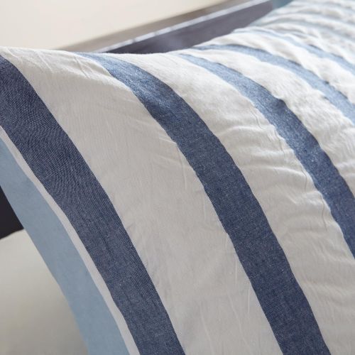  Ink+Ivy INK+IVY II10-048 Sutton Comforter Set, King, Blue