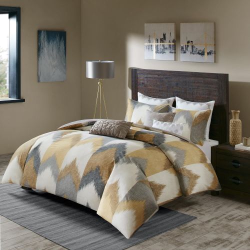  Ink+Ivy Alpine Comforter Mini Set Cal King, Blush