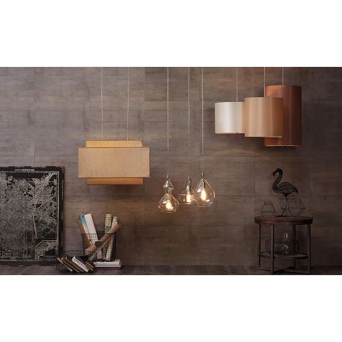  Ink+Ivy Roman Industrial Chandelier , Modern Dining Room Lighting Fixtures Hanging Ceiling Light , 15D X 24H, Natural