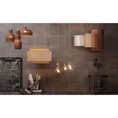  Ink+Ivy Roman Industrial Chandelier , Modern Dining Room Lighting Fixtures Hanging Ceiling Light , 15D X 24H, Natural