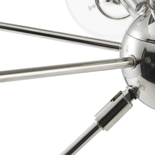  Ink+Ivy 12 Lights Oversized Bulb Sputnik Chandelier Gold Finish Modern Dining Room Pendant Lighting Ul Certified