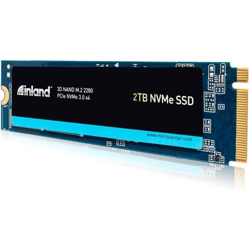  Inland Premium 2TB SSD M.2 2280 PCIe NVMe 3.0 x4 TLC 3D NAND Internal Solid State Drive, Read/Write Speed up to 3200MB/s and 2900MB/s, 3200 TBW