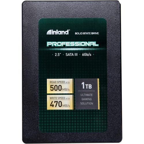  Inland Professional 1TB SSD 3D NAND SATA III 6Gb/s 2.5 7mm Internal Solid State Drive (1T)