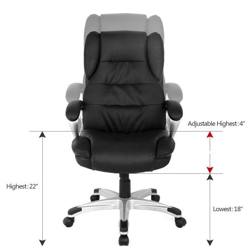  INLAND PRODUCTS INC Modern Gaming Office Computer Chair High-Back Executive Ergonomic Chair