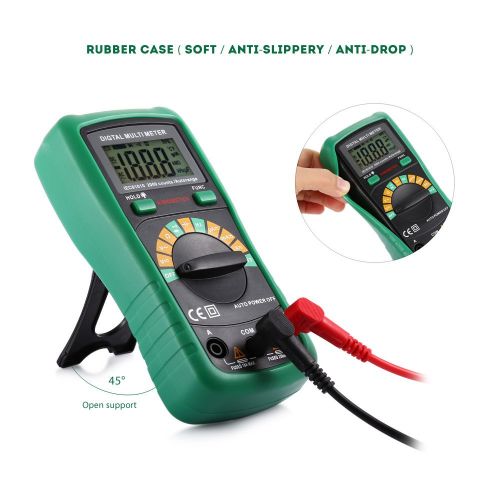  [아마존 핫딜]  [아마존핫딜]INLIFE InLife Digital Multimeter Strompruefer Spannungsmesser mit Sicherheitsschutz, Auto-Off-Funktion und Hintergrundbeleuchtung