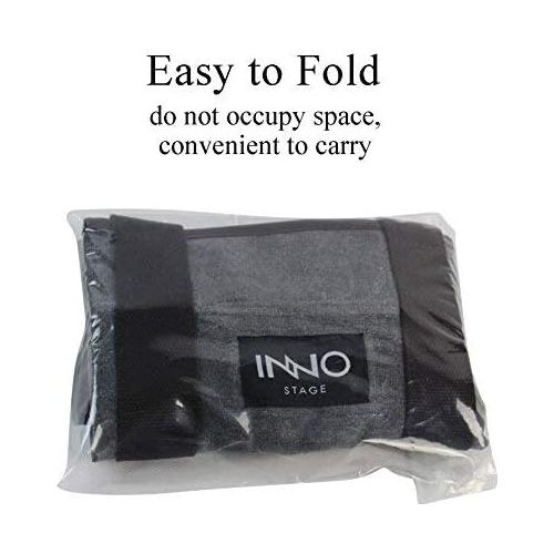  INNO STAGE Waxed Canvas Log Carrier Tote Bag,40X19 Firewood Holder,Fireplace Wood Stove Accessories