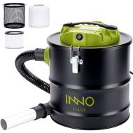 INNO STAGE 5 Gallon Ash Vacuum Cleaner with 1200W Powerful Suction, Ash Vacuum Collector for Fireplaces, Wood Burning Stoves, Bonfire Pits, and BBQ Grills