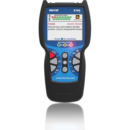  Innova 3100j OBD2 Scanner / Car Code Reader with ABS, SRS, and Service Light Reset