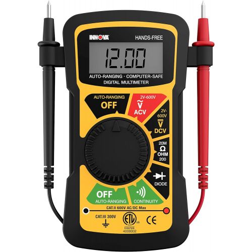  [아마존베스트]INNOVA 3300 Hands-free Digital Multimeter