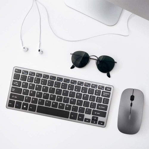  [아마존 핫딜]  [아마존핫딜]Wireless Mouse, Inphic Slim Silent Click Rechargeable 2.4G Wireless Mice 1601DPI Mini Optical Portable Travel Cordless Mouse with USB Receiver for PC Laptop Computer Mac MacBook, S