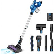 INSE Cordless Vacuum Cleaner, 23Kpa 265W Powerful Suction Stick Vacuum Cleaner, Up to 45min Runtime, Rechargeable Battery Vacuum, 10-in-1 Lightweight Vacuum for Carpet Hard Floor P