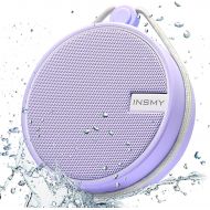 [아마존베스트]INSMY Portable IPX7 Waterproof Bluetooth Speaker, Wireless Outdoor Speaker Shower Speaker, with HD Sound, Support TF Card, Suction Cup, 12H Playtime, for Kayaking, Boating, Hiking